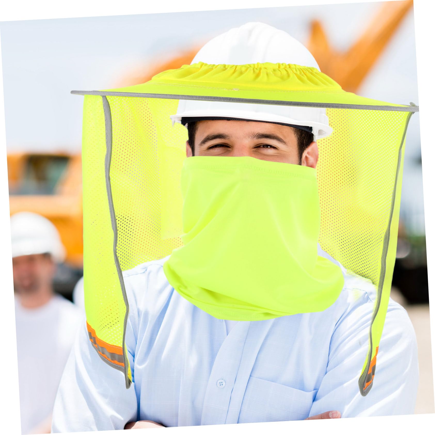 SOLUSTRE Casque Parasol Accessoires De Casque pour Hommes Casque Pare- Construction Protection Solaire Casque Pare- Protection du Bord du Chapeau Visière De Chapeau Visière De
