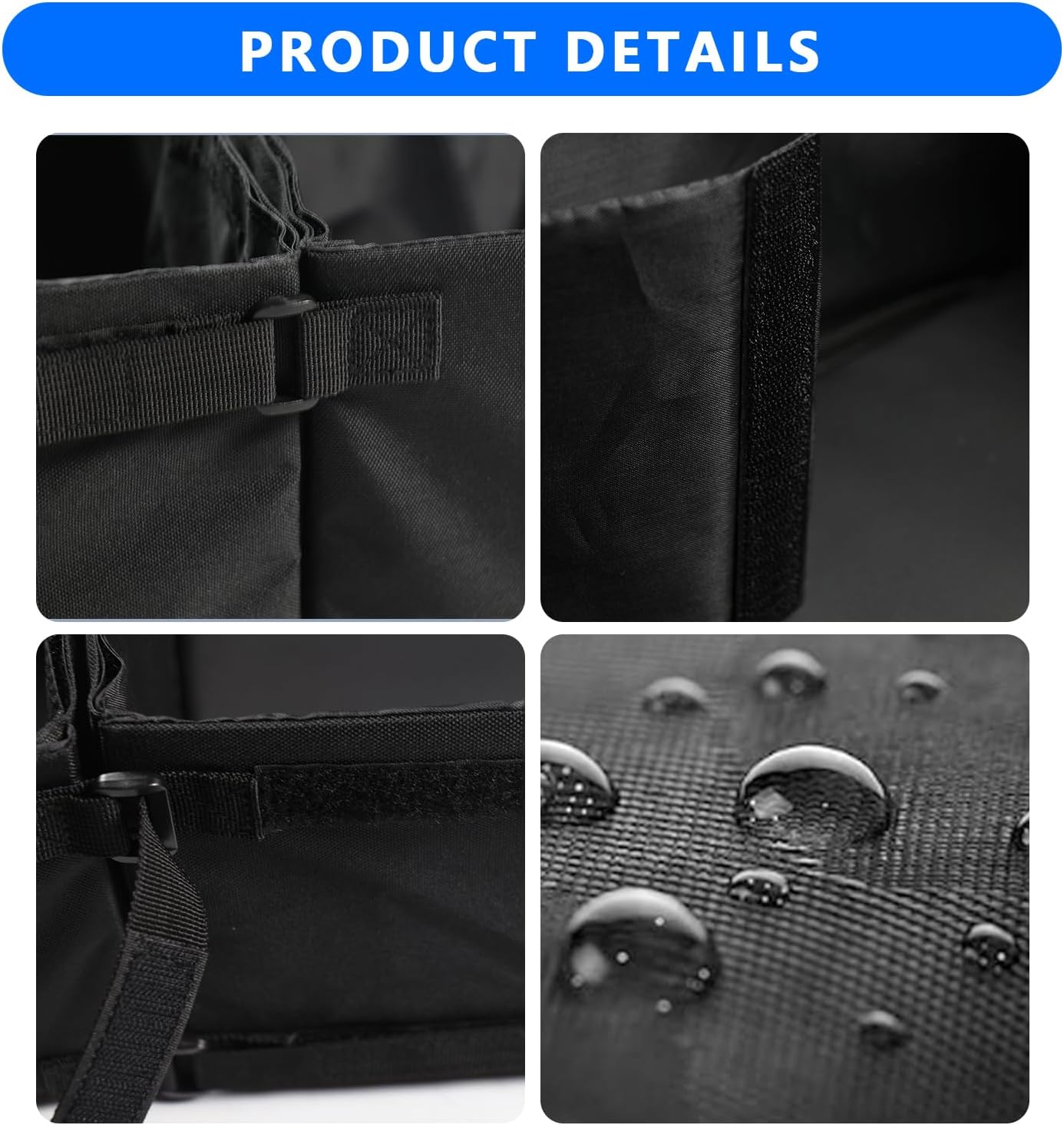 Under Seat Storage Bag Fit for Dodge Ram 1500 Accessories Crew Cab(New Body Style) 2019-2022 2023 2024 2025 Underseat Storage Box Tool Organizer Truck Crew Cab(Black)