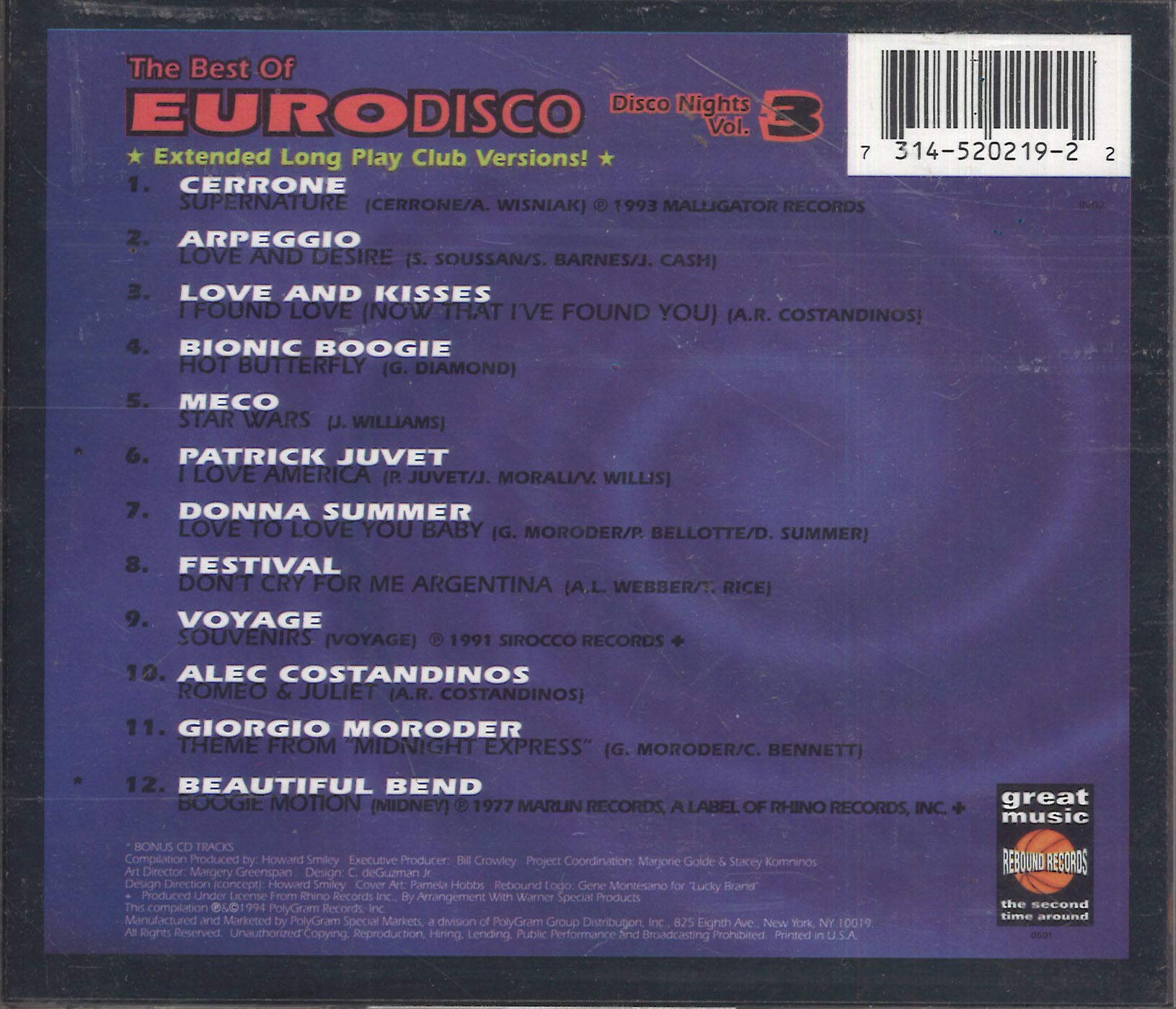 Vol. 3-Best of Eurodance