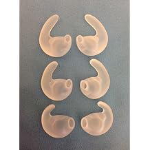 Set SML Left Right EarGels Compatible with Jawbone ERA Black Streak HD Wireless Headset Black Streak Left and Right S M L Ear Gels Bud Tip Gels Buds Tips Replacement Part