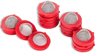 20 Pieces Stainless Steel Filter Hose Washers Inlet Hose Screen Washer Repair Kit for 5/8 inch Washing Machine and 3/4 inch Garden Hose Connector