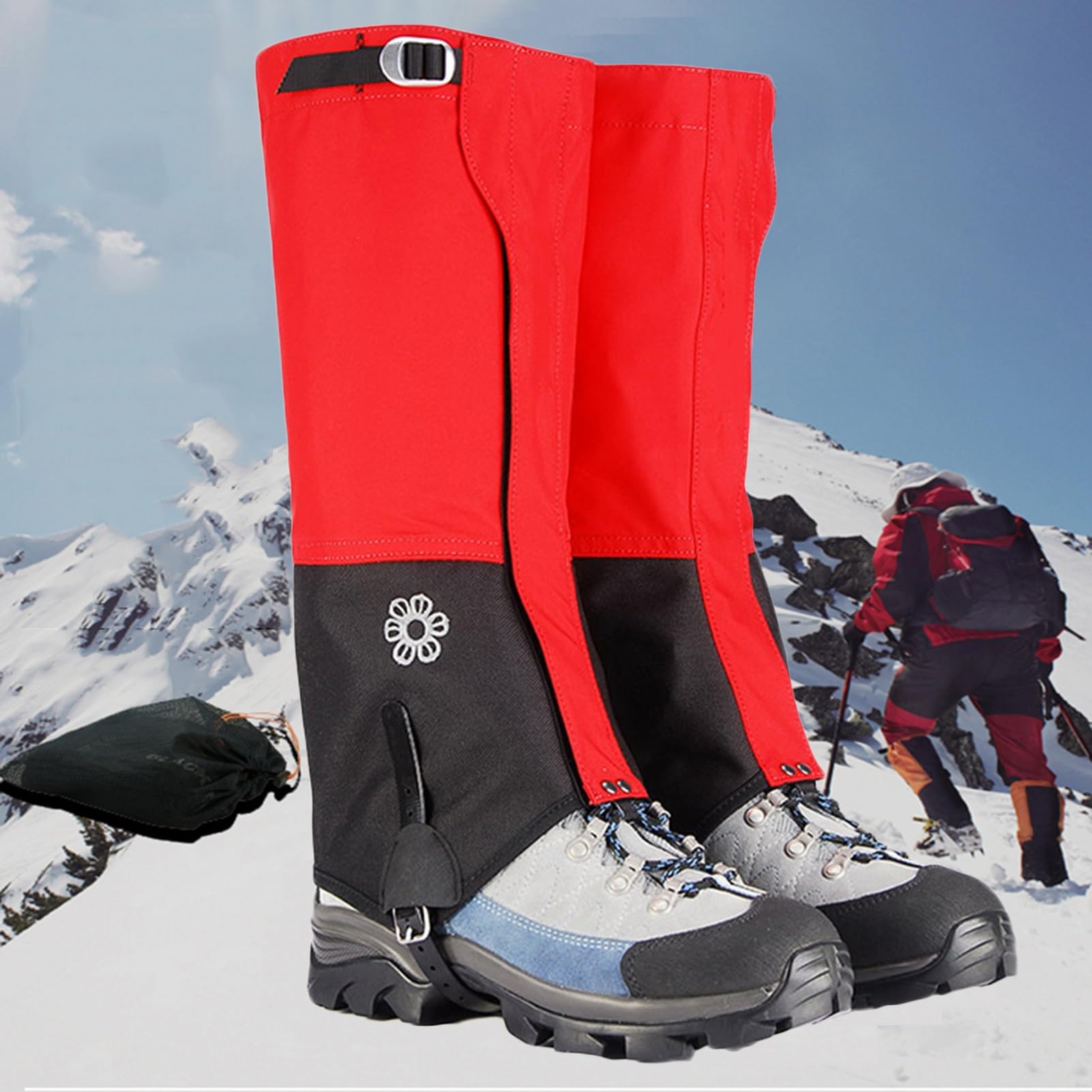 Guêtres De Jambe, Guêtres De Serpent Respirantes, Guêtres De Chaussures Réglables, Tissu Résistant À L'usure 1000D For Tous Les Sports De Plein Air Et Les Travailleurs (taille De Chaussure Appropriée