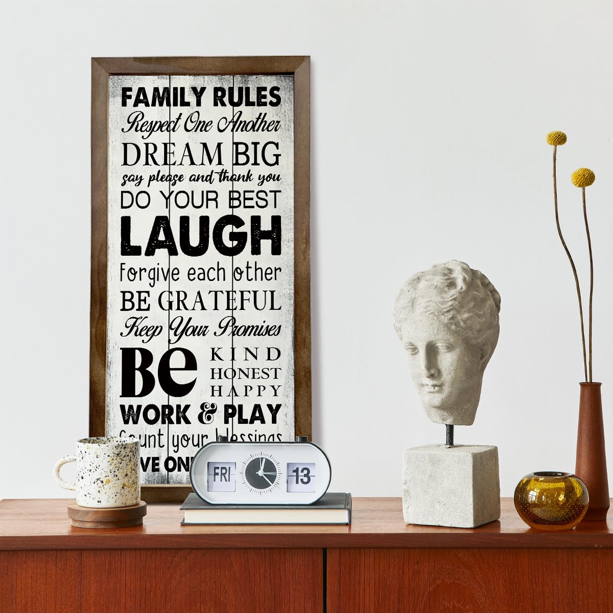 Family Rules Wall Decor Family Rules Print