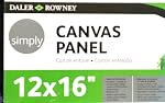 Simply Canvas Panel, 12x16, White