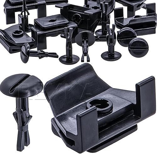 Rexka 10 juegos de guardabarros delantero y cubierta de parachoques para Toyota Lexus 53879-58010 47749-58010 Avalon Camry Corolla Highlander Matrix