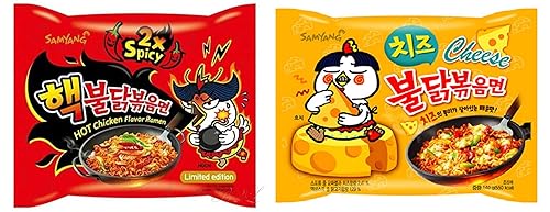 Samyang picante Ramen Combo de pollo