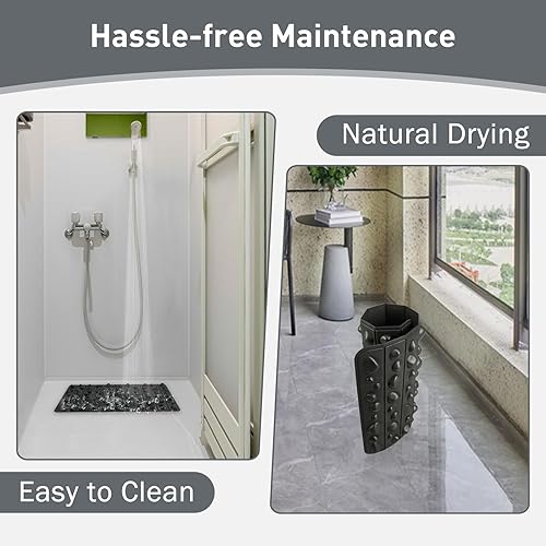 Miniatura 7 de iLivin Alfombrilla portátil antifatiga para escritorio de oficina con puntos de masaje, cómoda almohadilla antideslizante para pie de cocina, tapete