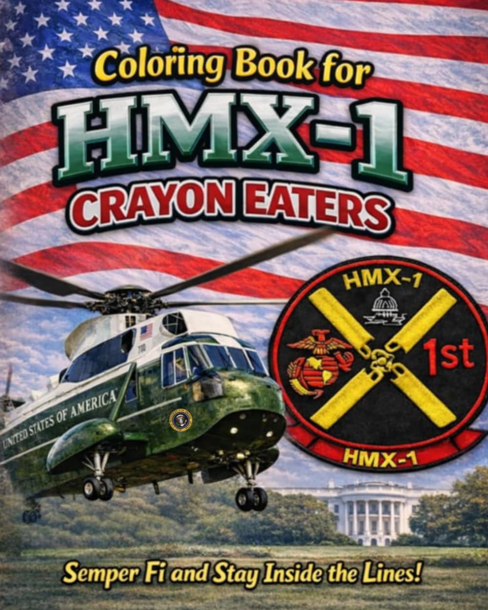 Coloring Book for HMX-1 Crayon Eaters