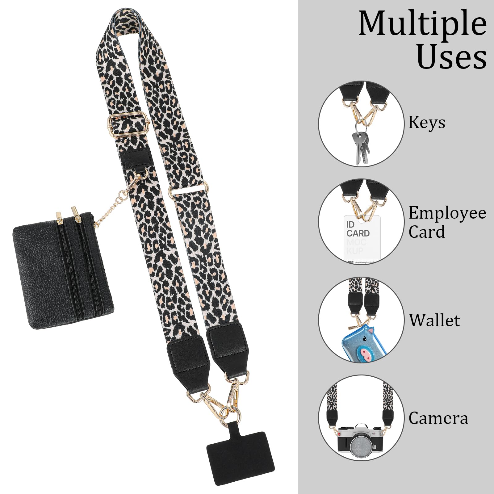 Cadorabo Chaîne De Téléphone Portable Pour ZTE Blade A2 PLUS Necklace Coque Bandouliere Pour Smartph 44998293