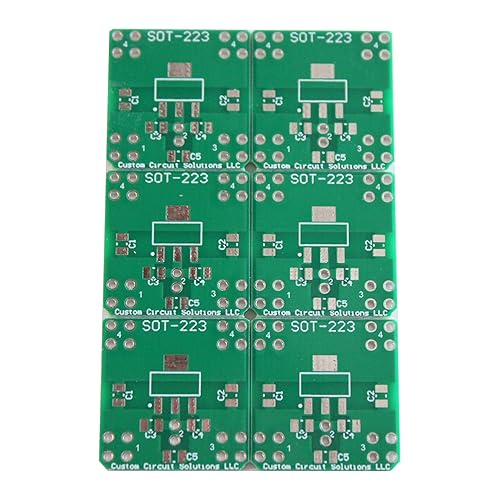 Miniatura 14 de Módulo de PCB SMD a DIP Breakout, 16 pines, SOP (paso de 0.026 in) a cabezal adaptador DIP con resistor SMT integrado y/o almohadillas