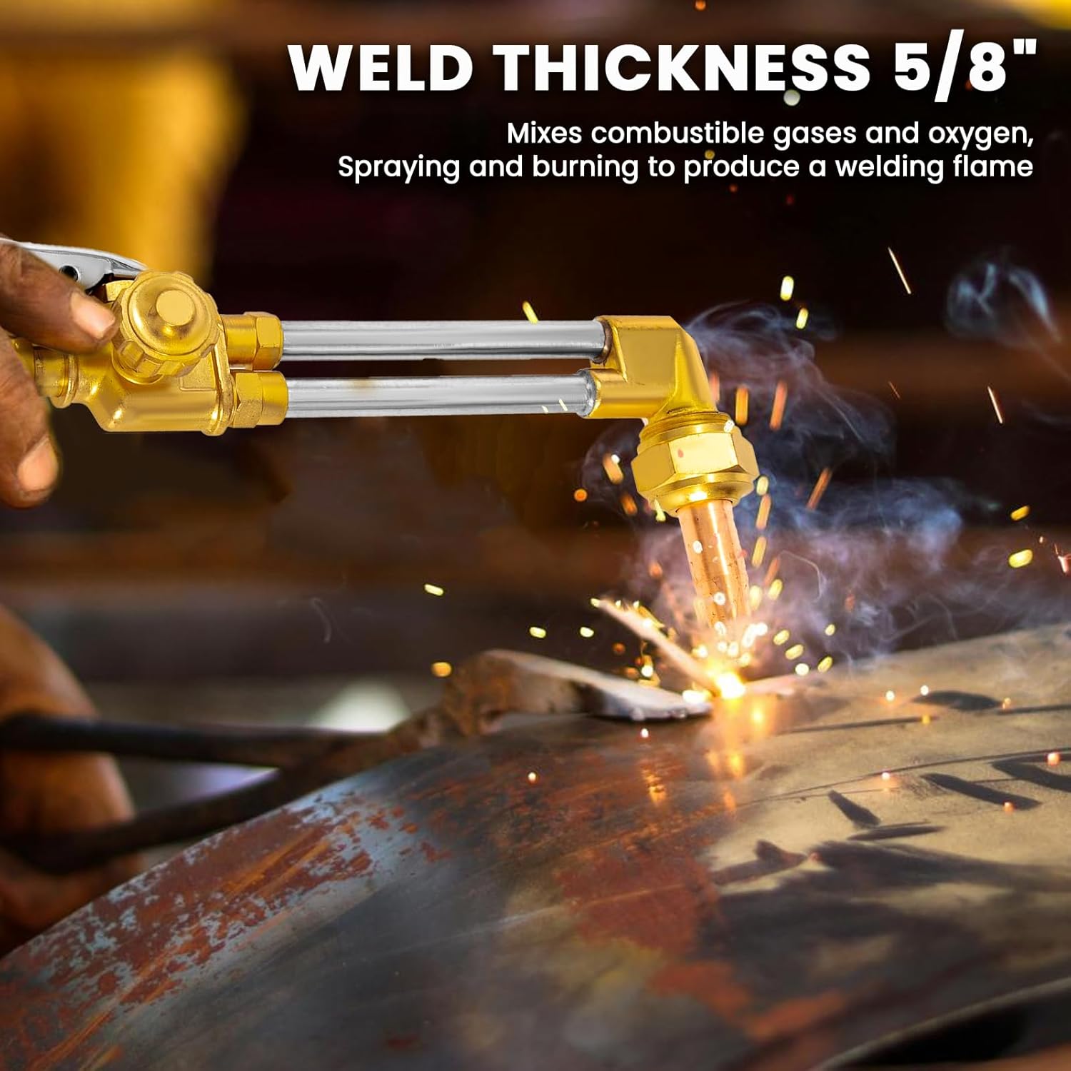 Cutting Torch CA1350 Medium Duty Victor Torch Set for Professional Cutting and Welding