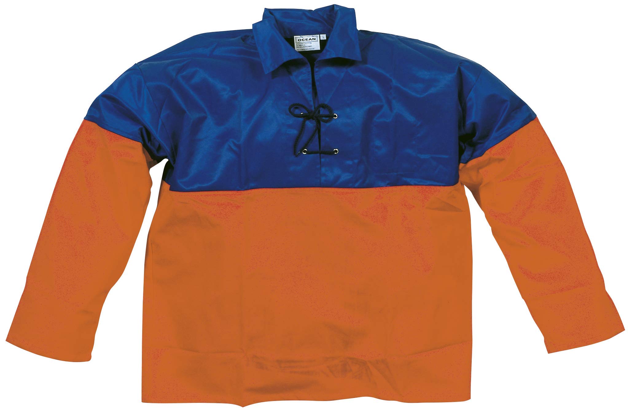 Ocean abeko Summer Smock Blouses & Shirts, unisex_adult, Blouses & Shirts, 51-17#12-3XL, royal blue, XXX-Large