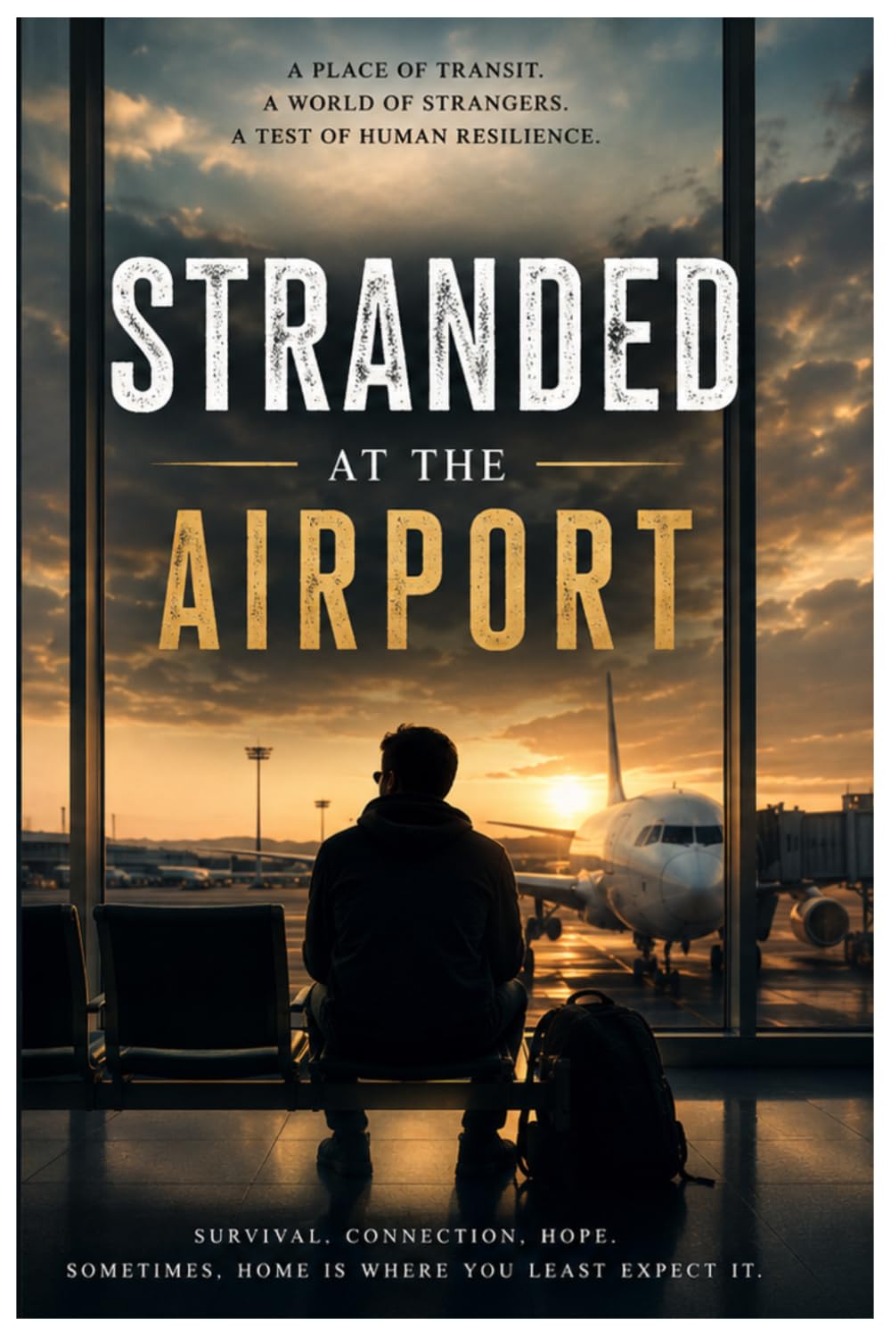 STRANDED AT THE AIRPORT: Stranded at the Airport: A Story of Hope, Identity, and Survival Between Borders