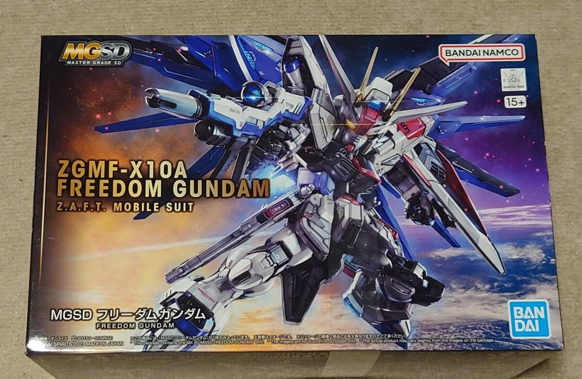 MGSD 3点セット MGSD フリーダム + MGSD バルバトス + MGSD ウイング