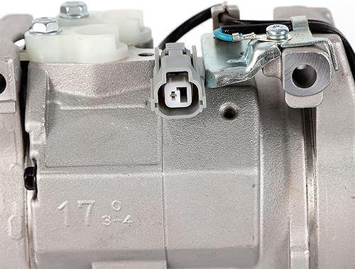 Miniatura 4 de Compresor de A/C con embrague para 2003 2004 2005 2006 2007 para Honda Accord 4cyl 2.4L, CO 28003C AC compresor de aire y embrague de A/C apto para