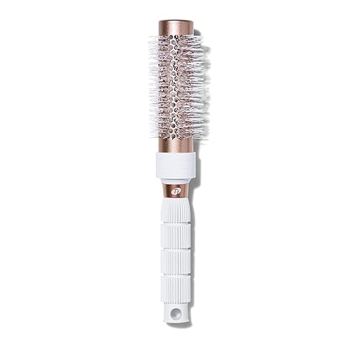 T3 Volume Round Hair Brush Ceramic-Coated Barrel Vented Round Brush for Blow Drying Heat Resistant Bristles