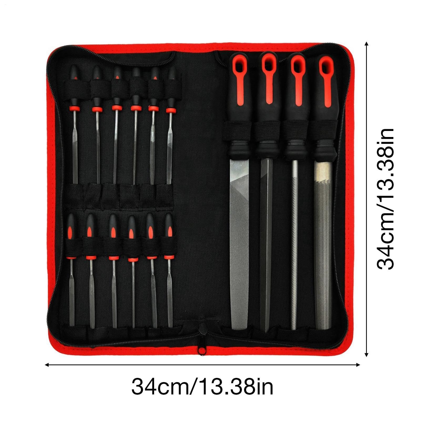 Set di lime in acciaio ad alto tenore di carbonio, multiuso: piatta | semicircolare, rotonda, grande, ad ago di precisione, per lavorazione del metallo, lime per legno, lavorazione del legno