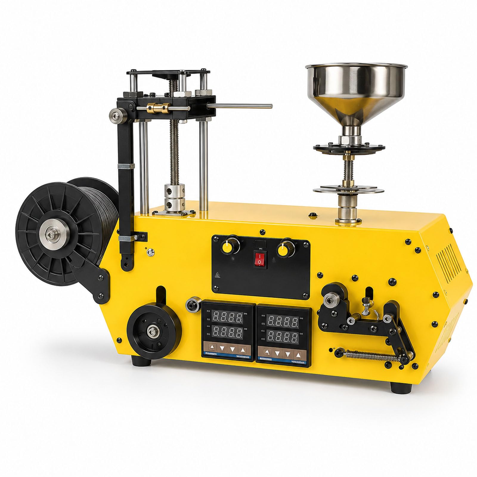 Máquina Recicladora De Filamento para Impresoras 3D De Alta Precisión, Extrusora, Bobinado Auto 500g/h para PLA-CF PETG-CF PA-CF 1,75/2,85/3,0mm