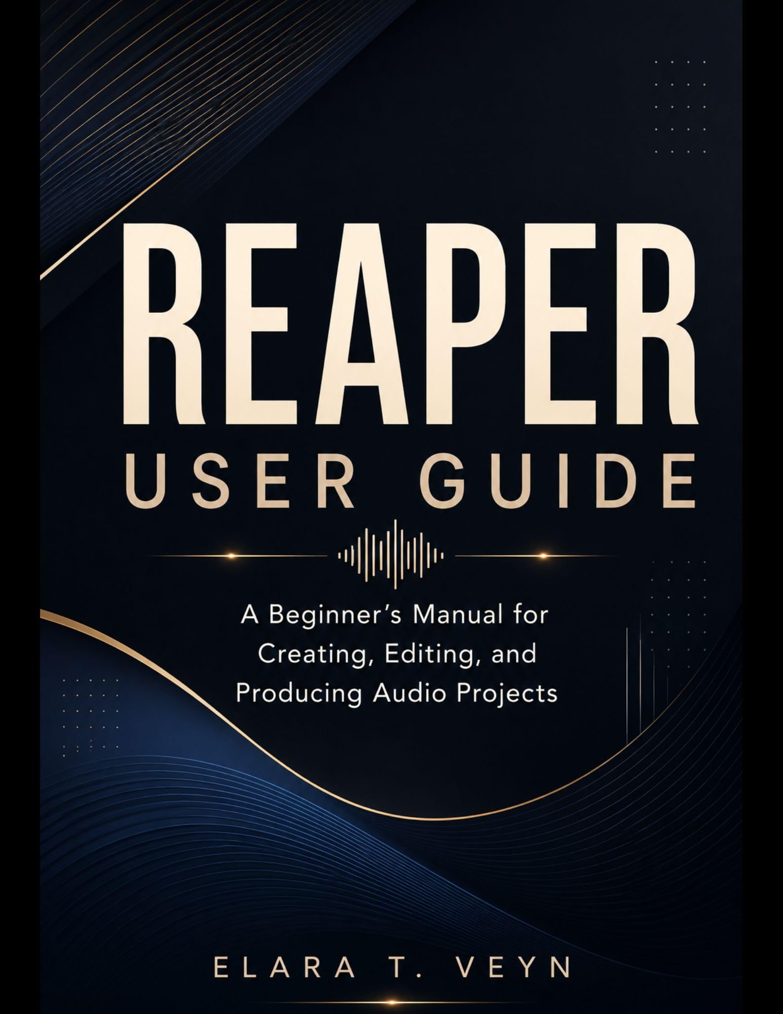 Livre REAPER audio initiation pour créer son premier studio de podcast à la maison