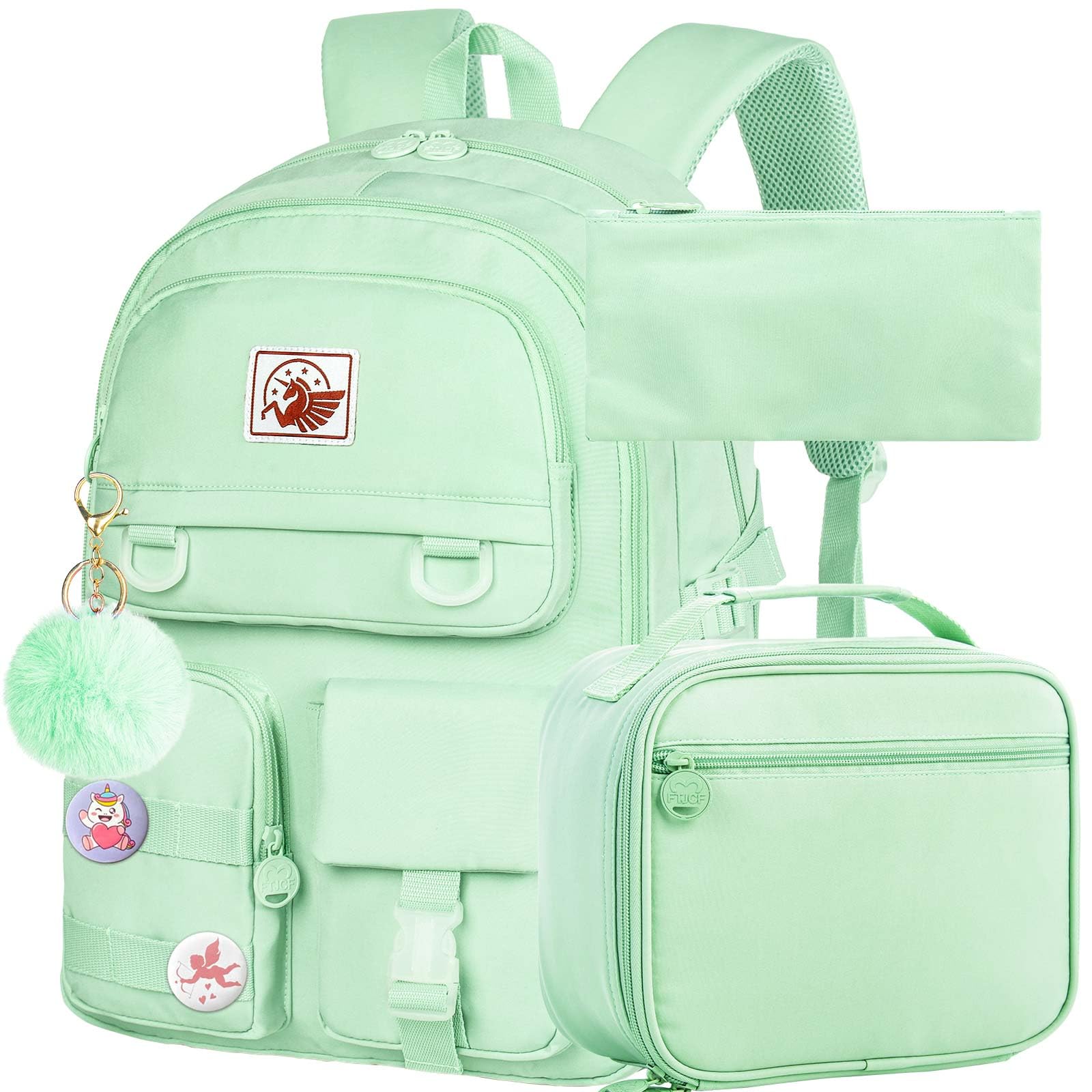 CCJPX Girls Backpack, 16 inch School Laptop Bag College Bookbag, Anti Theft Daypack for Teens Girls Students Women | College Bookbag, Students