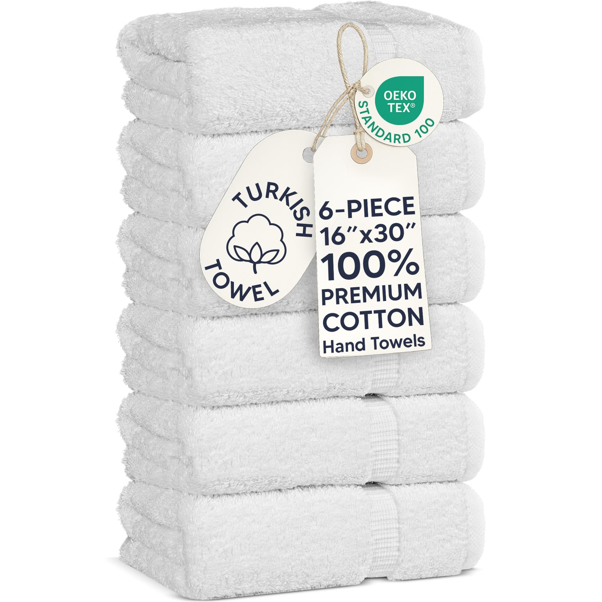 Chakir Turkish Cotton Bath Towels - 4 Pack -24