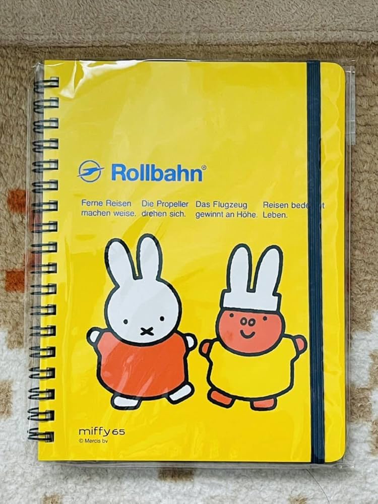 ミッフィー展 ロルバーン ポケット付きメモ 15種類セット ミッフィー展限定 ロルバーン ポケット付メモ L リングノート