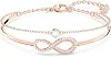 Swarovski Infinity Crystal Bangle