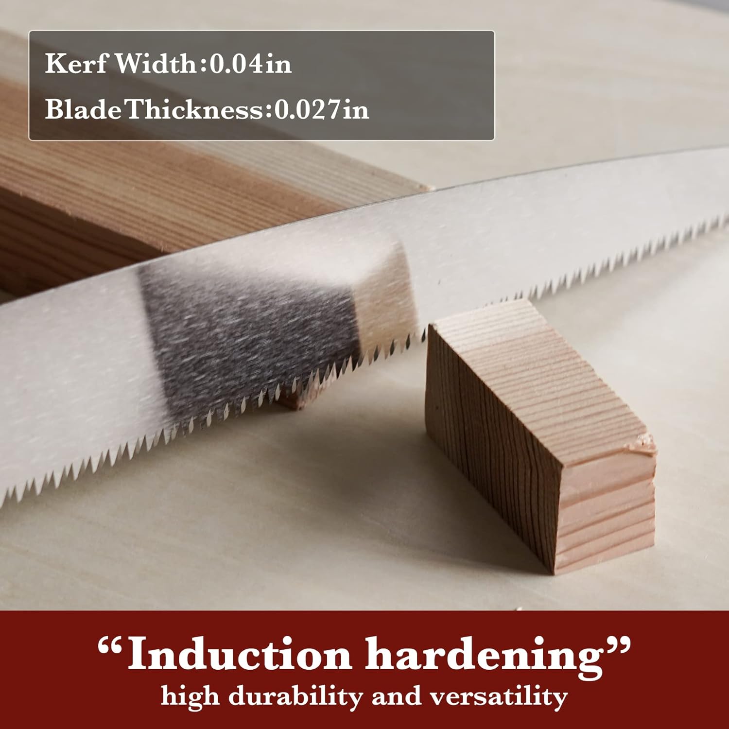 SUIZAN Timber Framing Saw 11" - Professional Japanese Pullsaw Handsaw Woodworking Tools