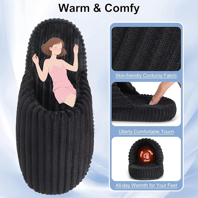 Pantuflas Mujer Soporte Arco Dedo Cerrado Antifazcitis Plantar Talla 6-7 miniatura 8