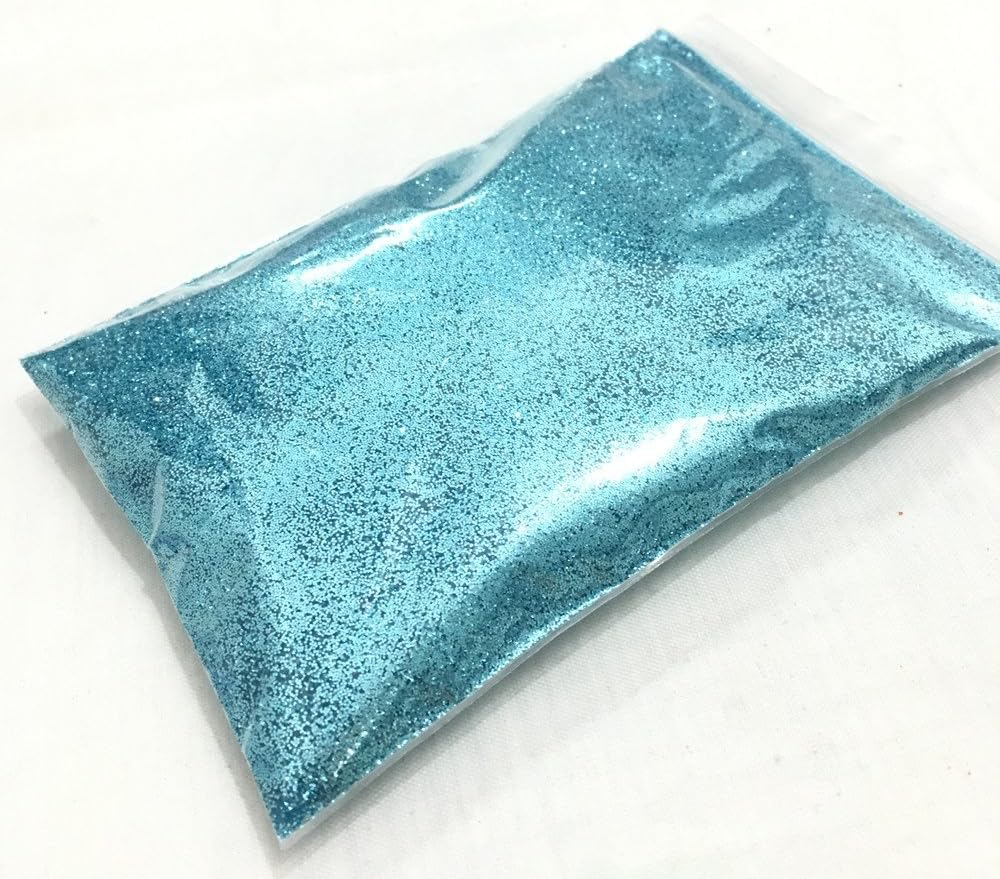 OZXCHIXU 25g Bag of Extra Fine Glitter (Aqua)