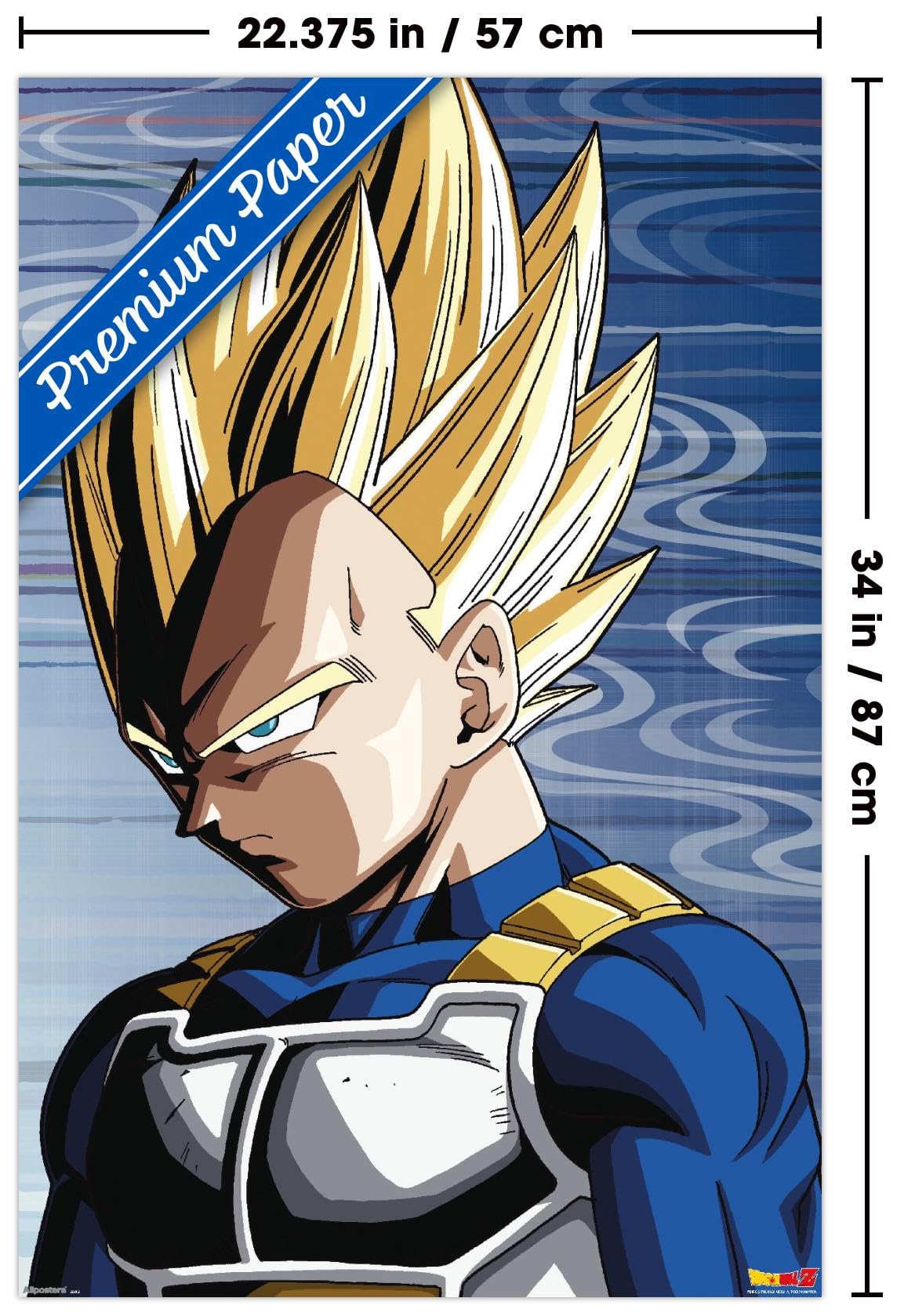 Amazon.com: Dragon Ball Z: Cell Saga - Vegeta Super Saiyan Wall