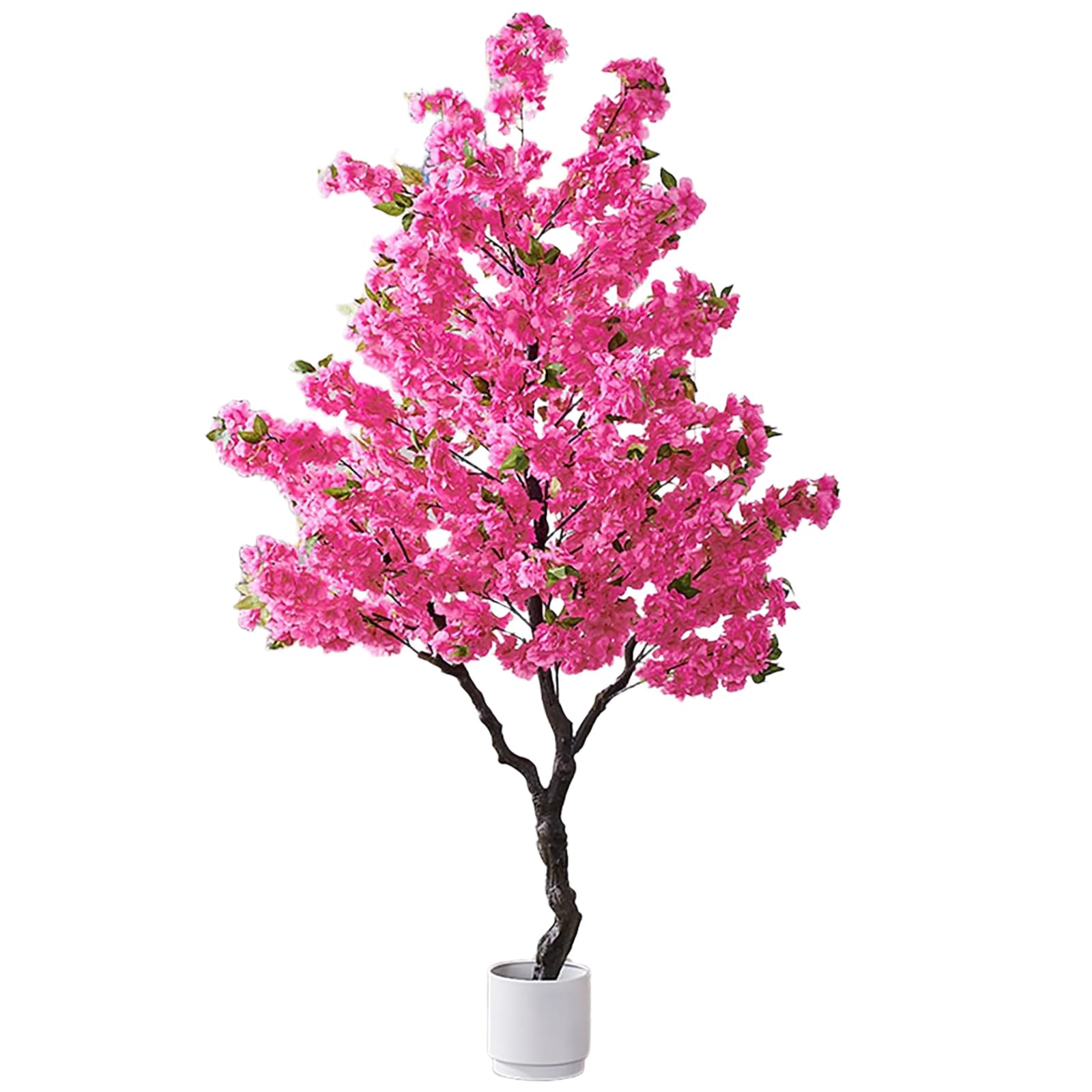 Cerisier artificiel en fleurs pour salon et bureau ambiance zen japonaise