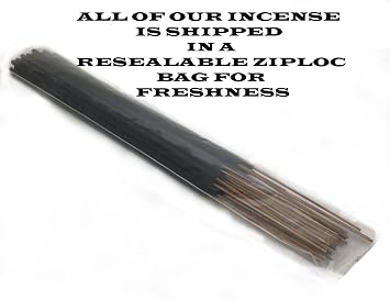 Nag Champa Natural Joss Incense. Extra Large Jumbo 19 in. 30 Sticks per Pack.