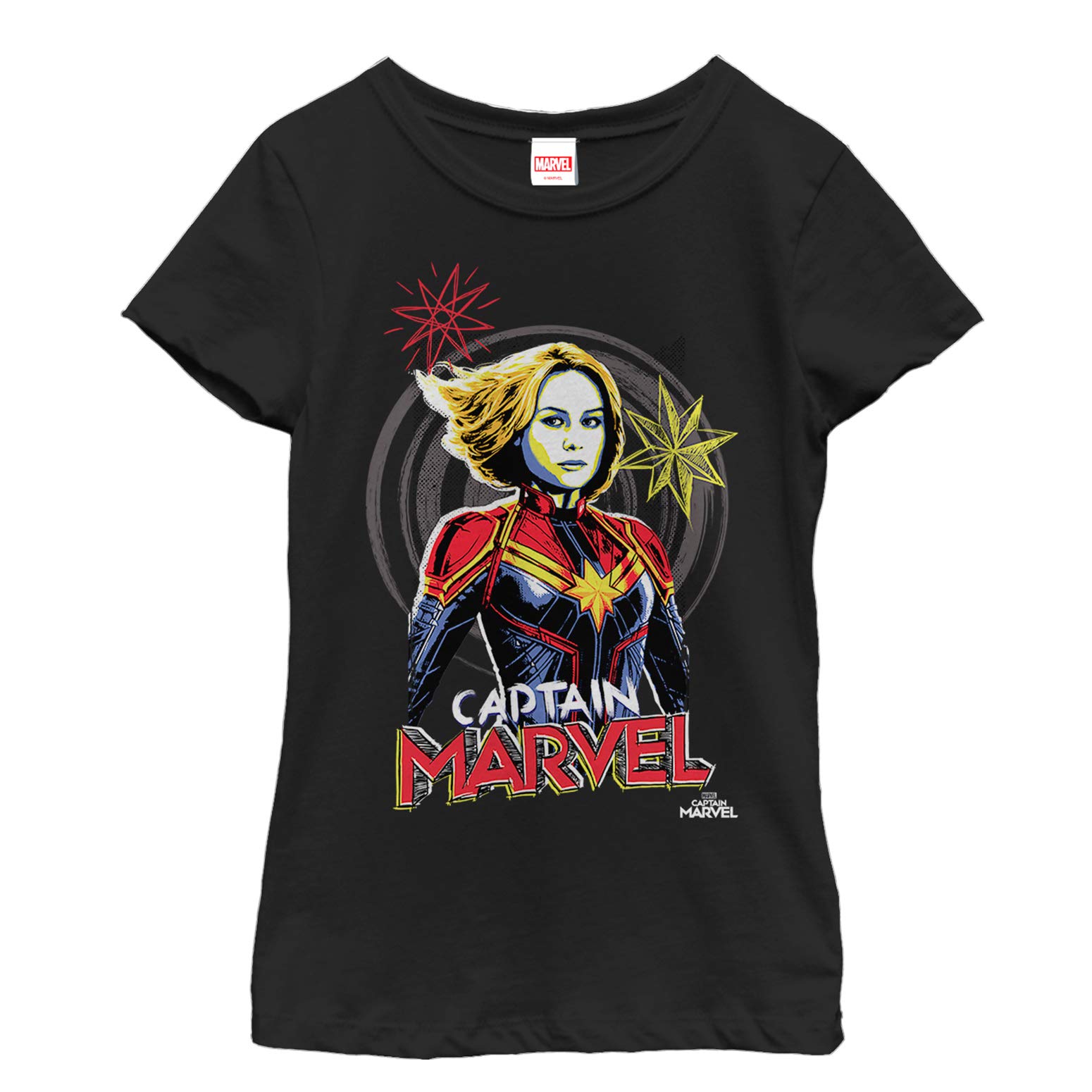 Marvel Drawing T-Shirt Camiseta para Niñas