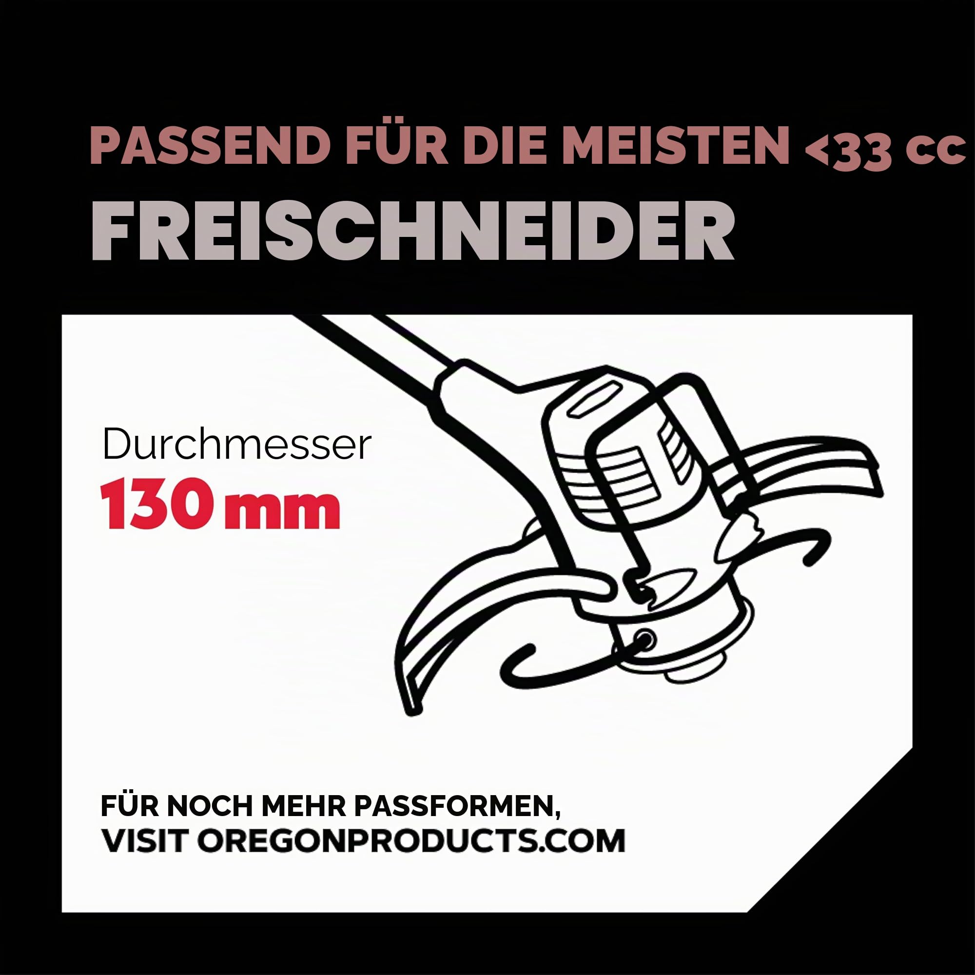 Oregon 539137 Pro Tap and Go Universal-Trimmerkopf mit Bump Fit, passend für die meisten Rasentrimmer mit geradem Schaft über 25 cc