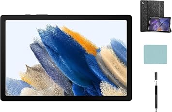 Samsung Galaxy Tab A8 10.5 Touchscreen 1920x1200 Android Wi-Fi Tablet, 4GB RAM, 64GB Storage, Bluetooth, Android 11 OS, Gray + Accessories