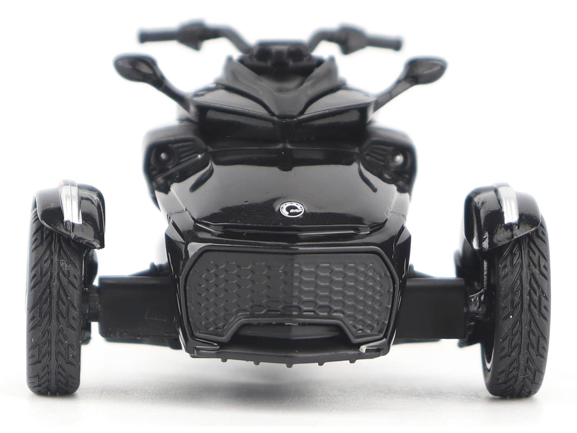 Amazon.com: F3 3-Wheel Motorcycle Steel Black Metallic 1/32