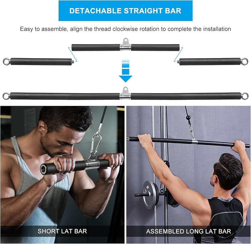 Lyndwin Lat Pull Bar Biceps Húzódzkodó Rúd Erőedzés Fitness Otthoni Edzés - 39"