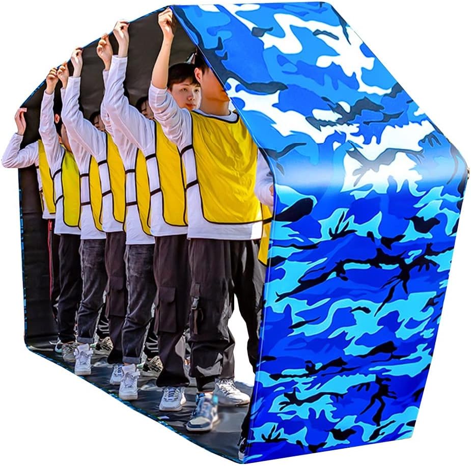 Kids Outdoor Activity Game Running mat, Kindergarten Sensory Integration Training Fun Sports Competition Running mat, 4-20M (Size : Kids-6M)