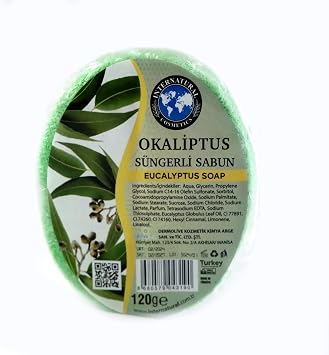 Manisa Birlik S ngerli Do al Sabun 120 Gr Okaliptus