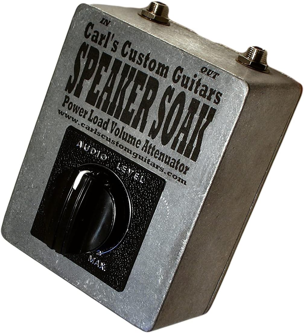 Carl's Custom Guitars 8 ohm 50 Watt Speaker Soak guitar amp power tube mass/brake attenuator
