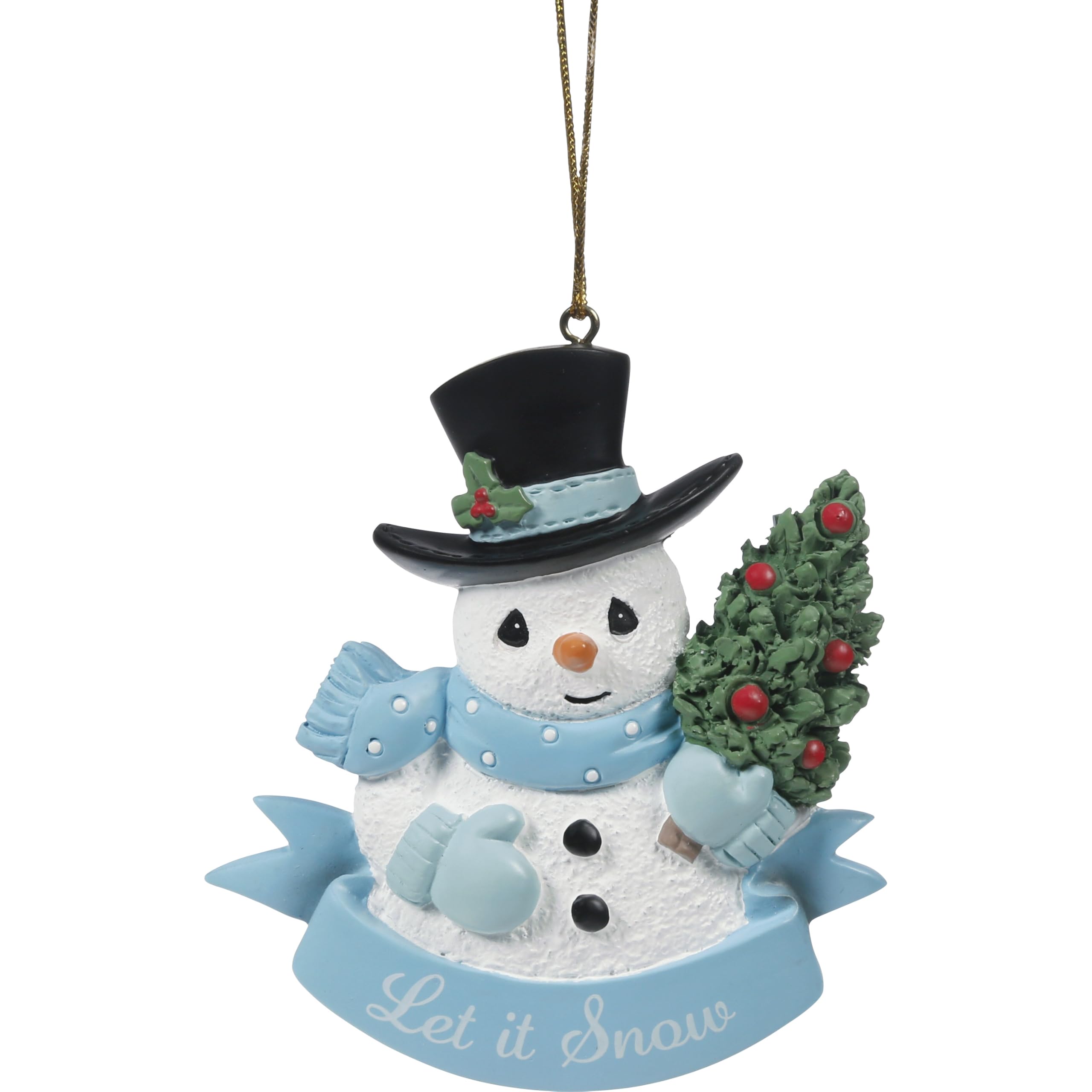 Figurine Precious Moments 241419 Let It Snow statuette de Noël en résine