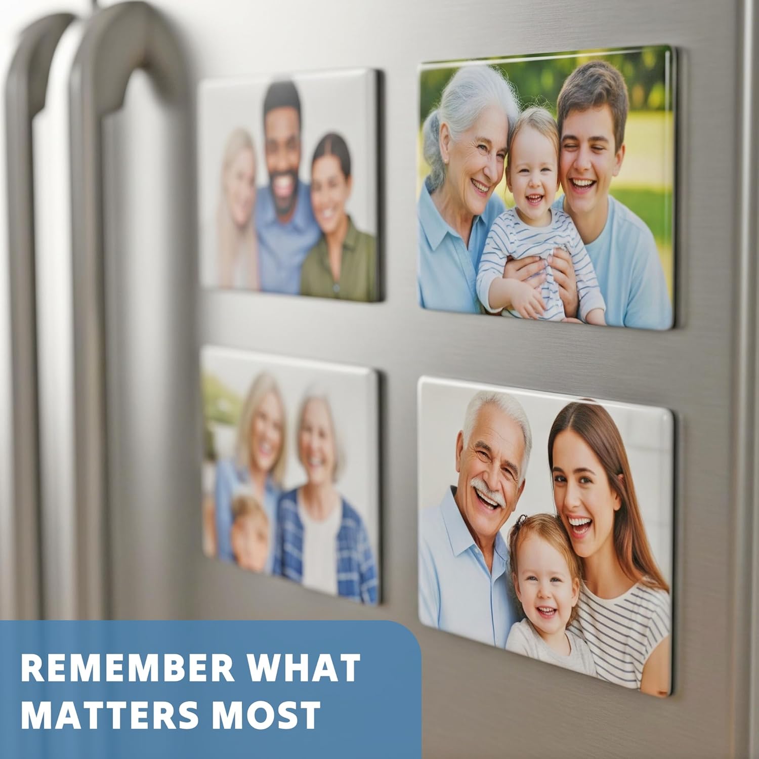 Custom Photo Magnet – Personalize with Your Pictures – Singles and Bulk - 2x3 in Rectangle for Refrigerator, Locker, Office Board (1) - Image 6