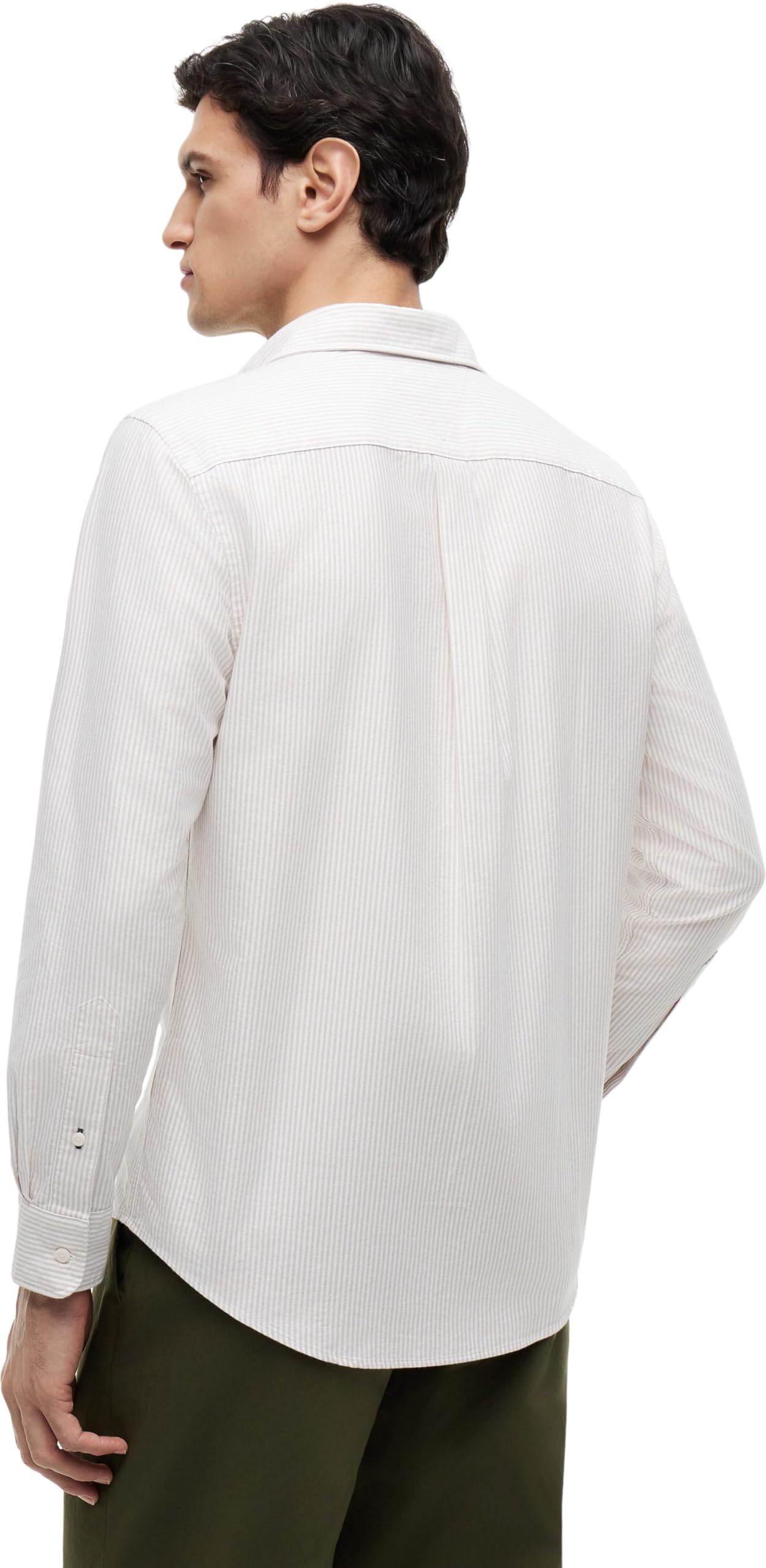 Tommy Hilfiger Herren Hemd Stripe Regular Fit Langarm