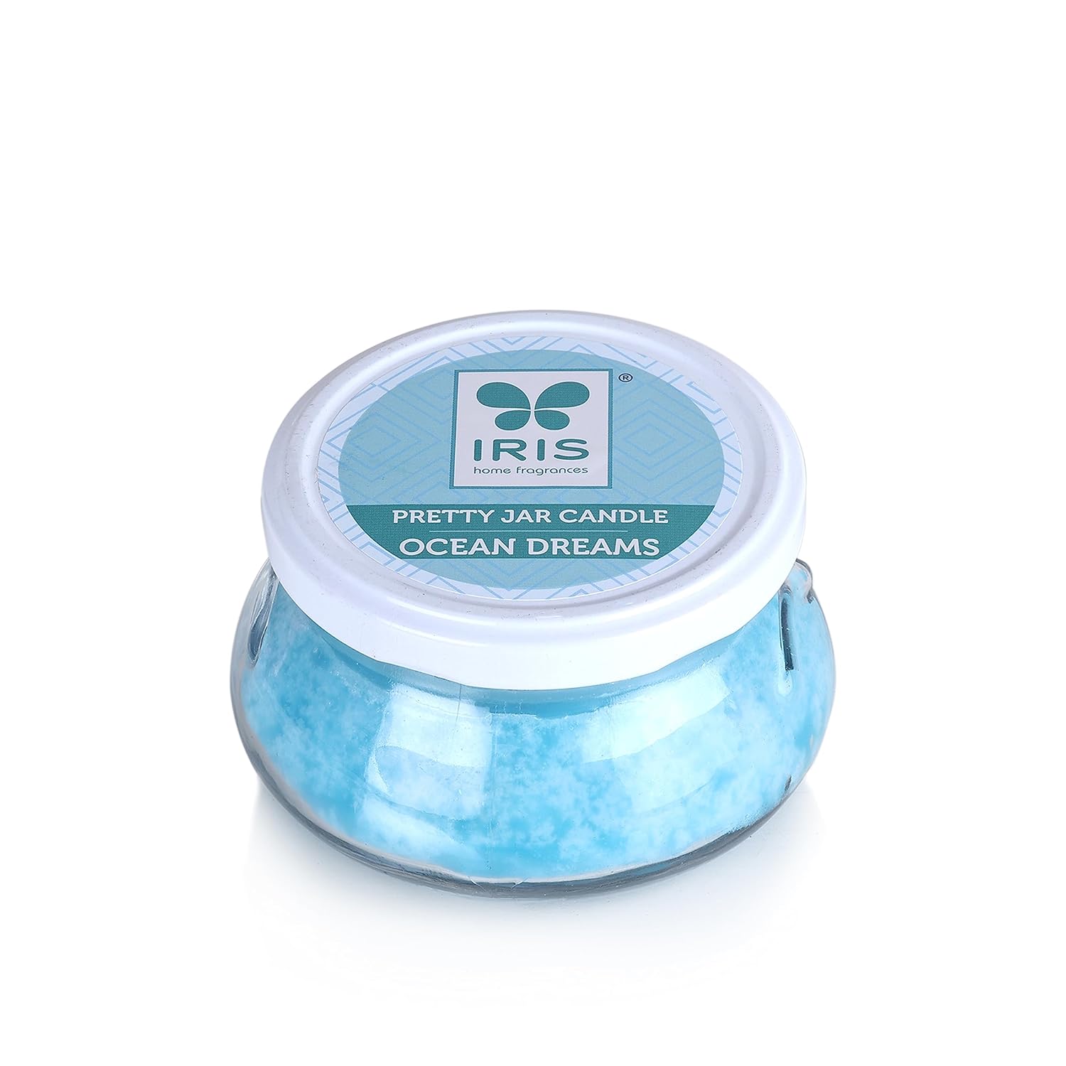 Iris Home Fragrances Ocean Dream Pretty Jar Candle 150gm Burn time 25hrs Amazon.in Home