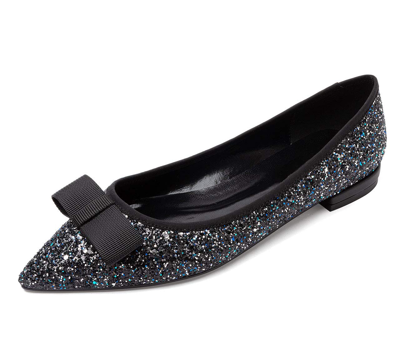 Castamere Donna Piatto Tacco Bow-Knot Antiscivolo Ballerine Punta Appuntito Basse Scarpe