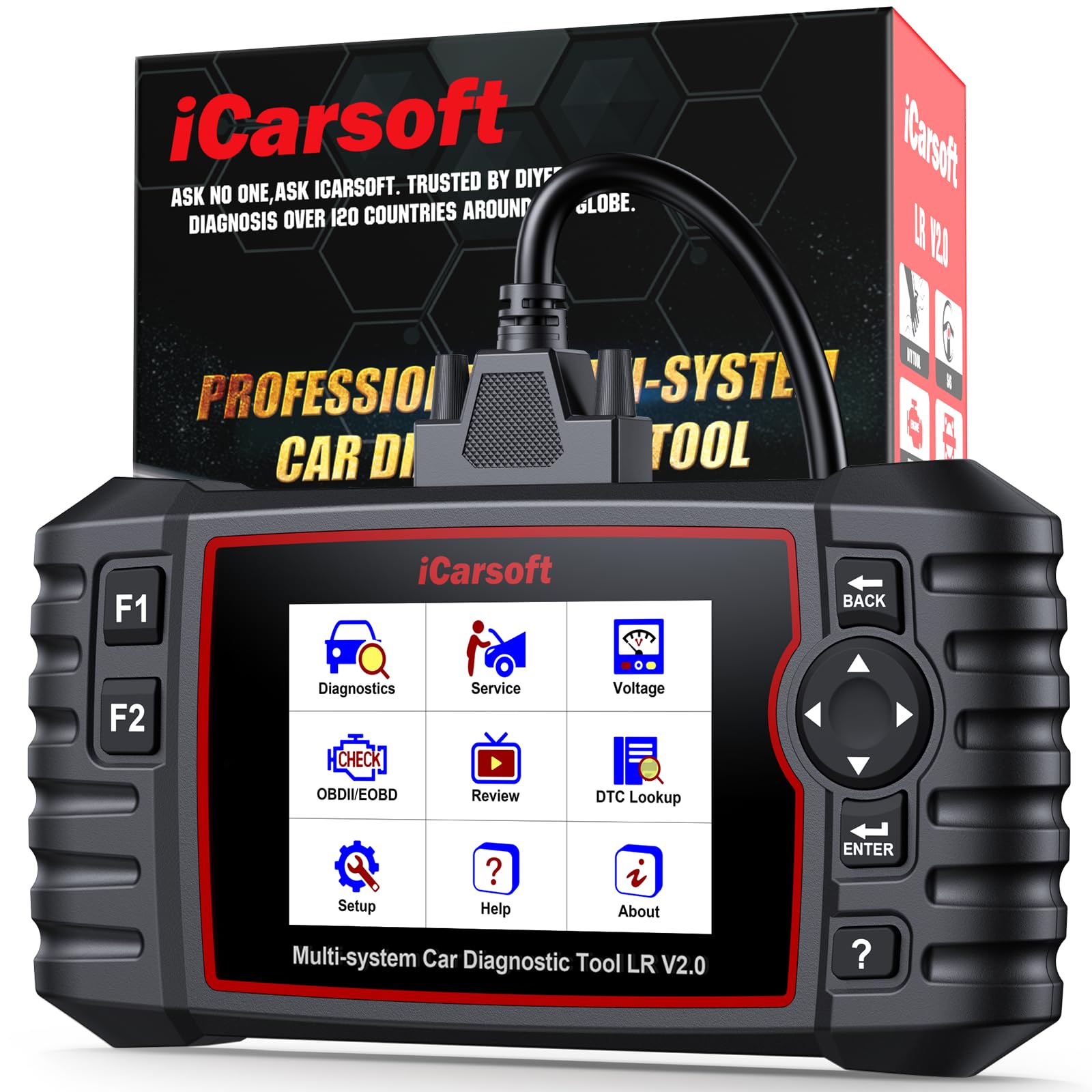 iCarsoft LR V2.0 OBD2 スキャナー 車診断ツール Amazon.co.jp: iCarsoft LR V2.0 OBD2 スキャナー ランドローバー