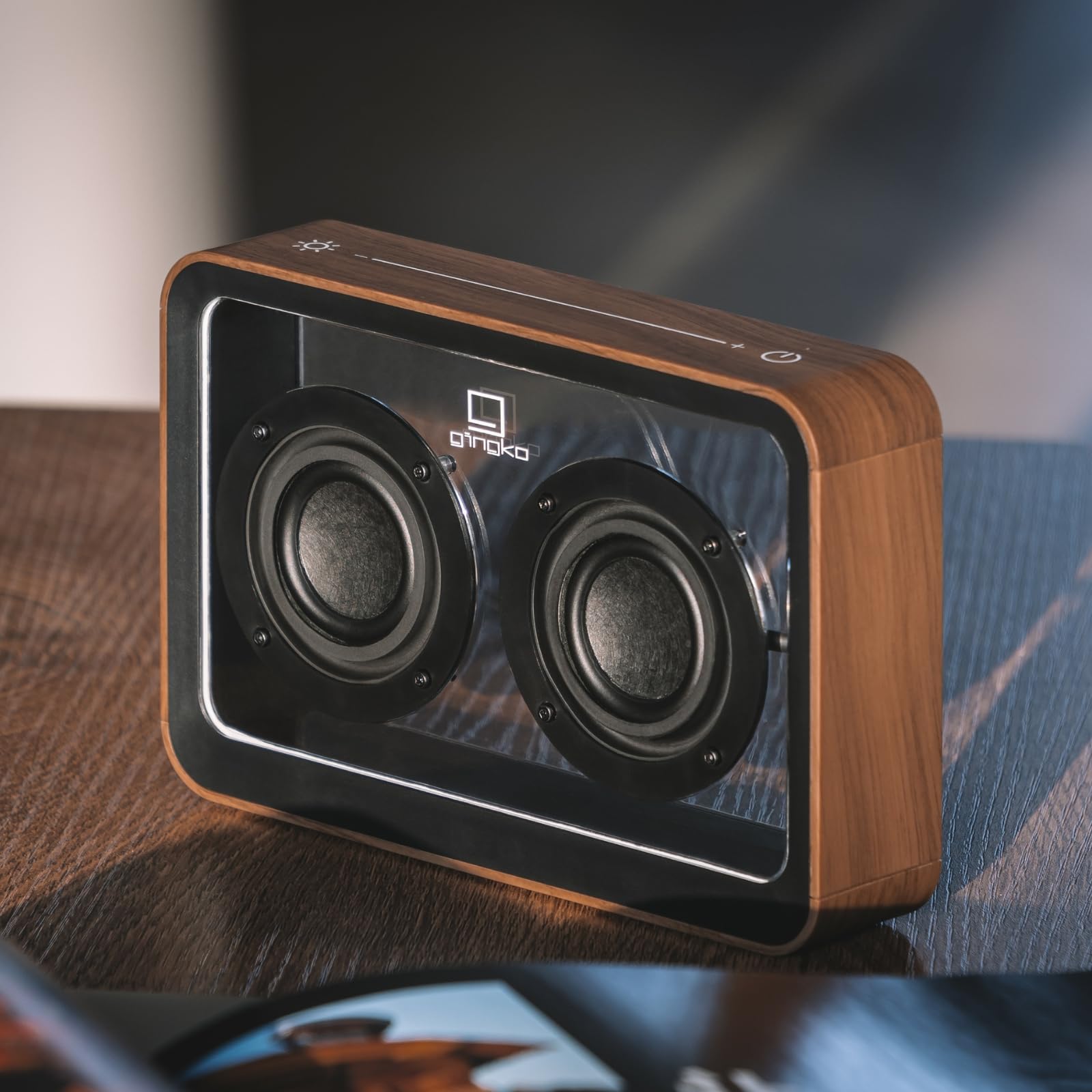 Gingko Haut-Parleur Bluetooth Transparent Mage