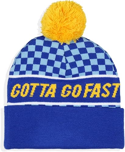 Miniatura 4 de Sonic The Hedgehog Gotta Go Fast - Gorro con pompón, color azul, Azul