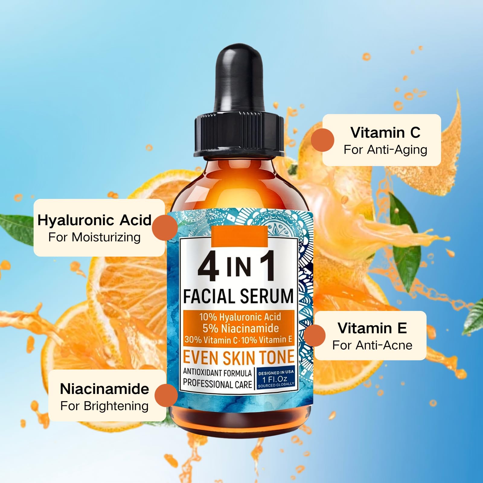 4 in 1 Facial Serum - Image 4